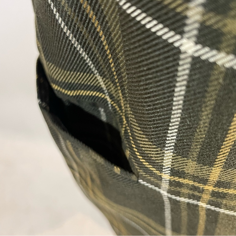 Jones New York Vintage Plaid Green/Beige Short Sleeve Suit - Picture 9 of 12